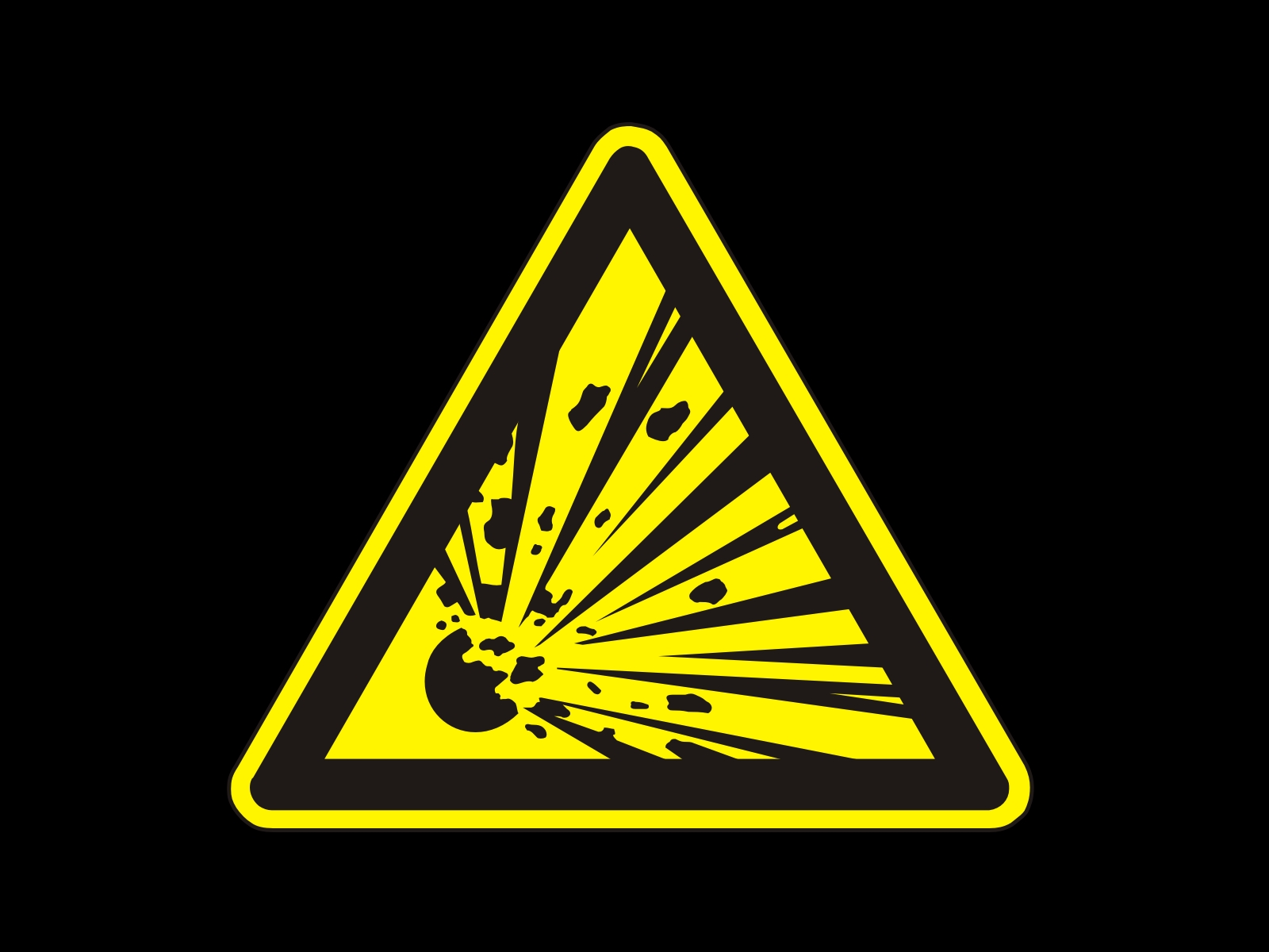 explosion warning signs HD Wallpaper   General 70250