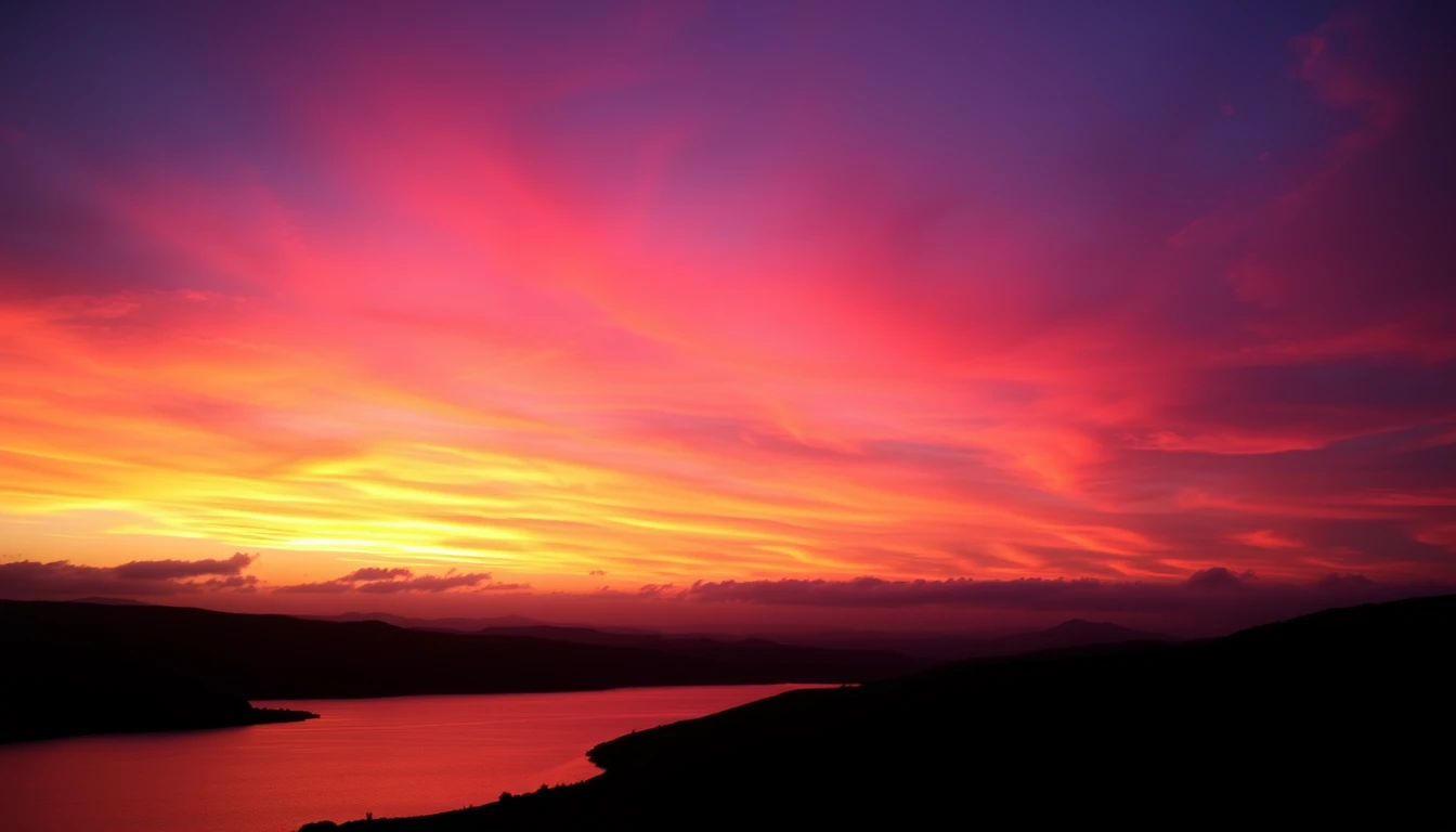 Sunset Aesthetics Pc Wallpaper