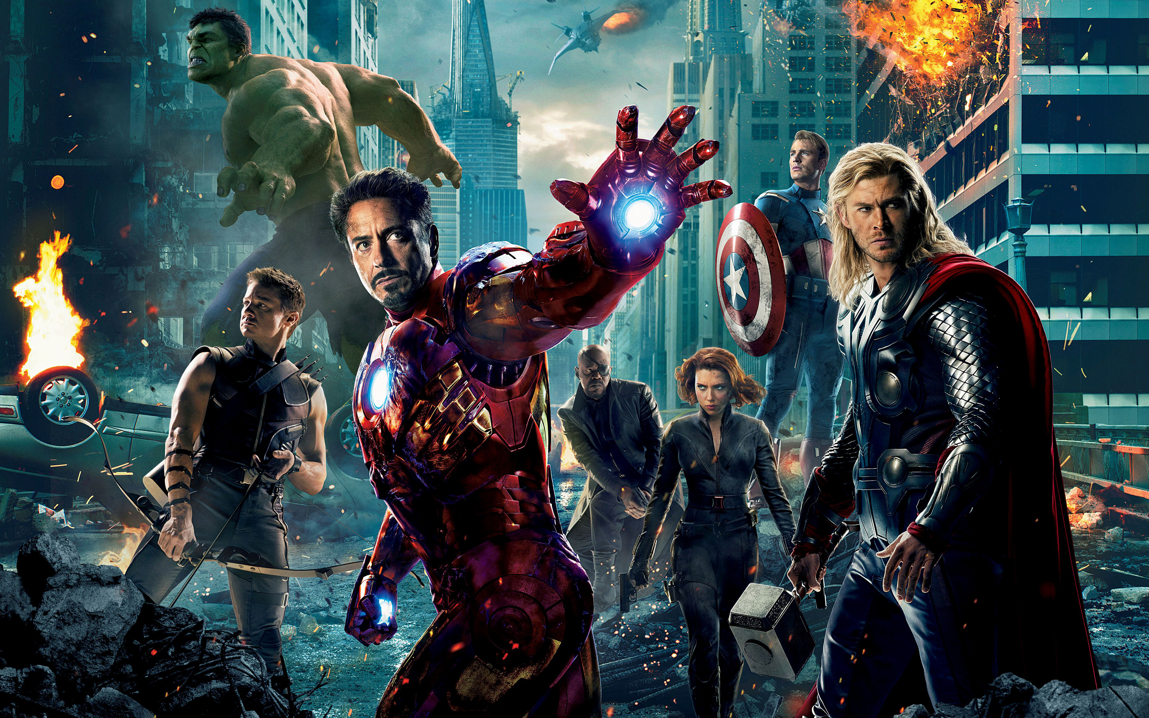 The Avengers HD Wallpaper Background Image
