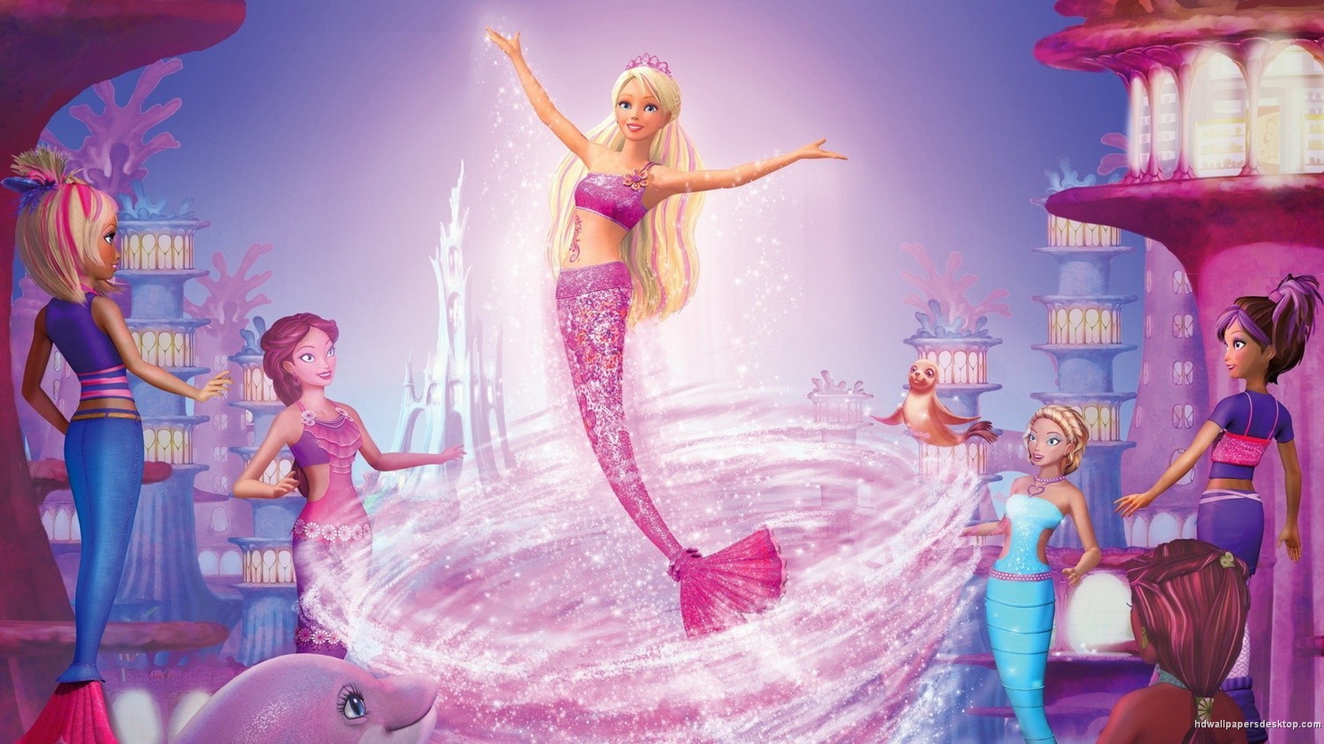 Barbie Wallpaper Desktop Magic Pegasus