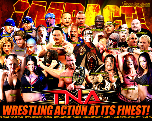 TNA impact wrestlers knockouts wallpaper preview 500x400. 