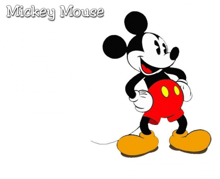 Disney Cartoon Character Wallpaper Mickey Mouse