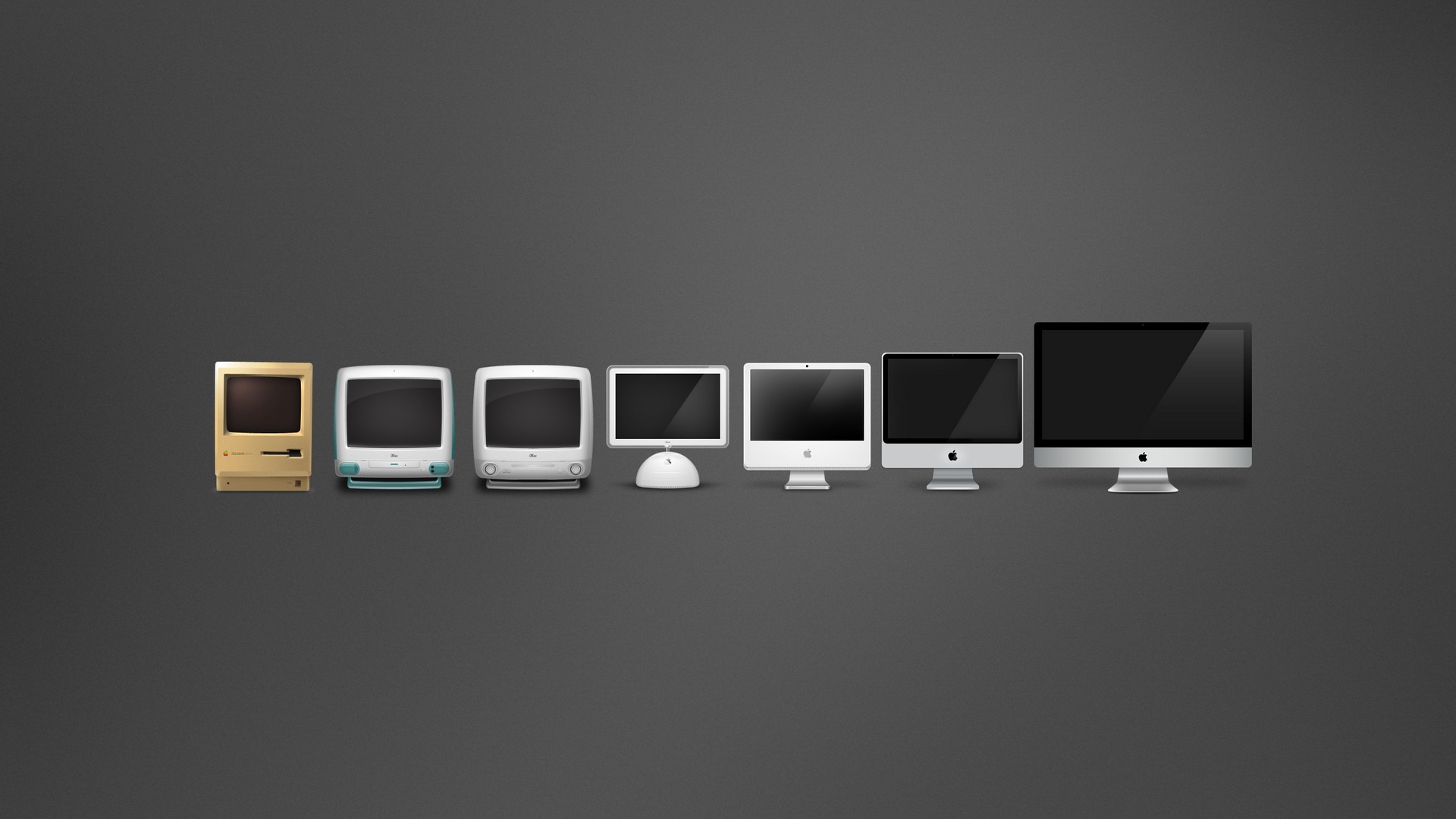 Macintosh Evolution Desktop Pc And Mac Wallpaper
