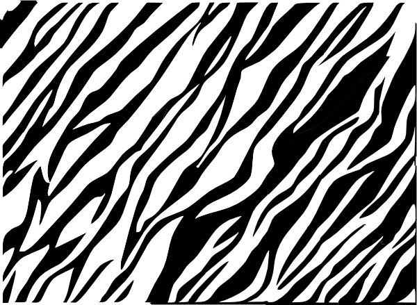 Black And White Zebra Print Background Clip Art At Clker Vector