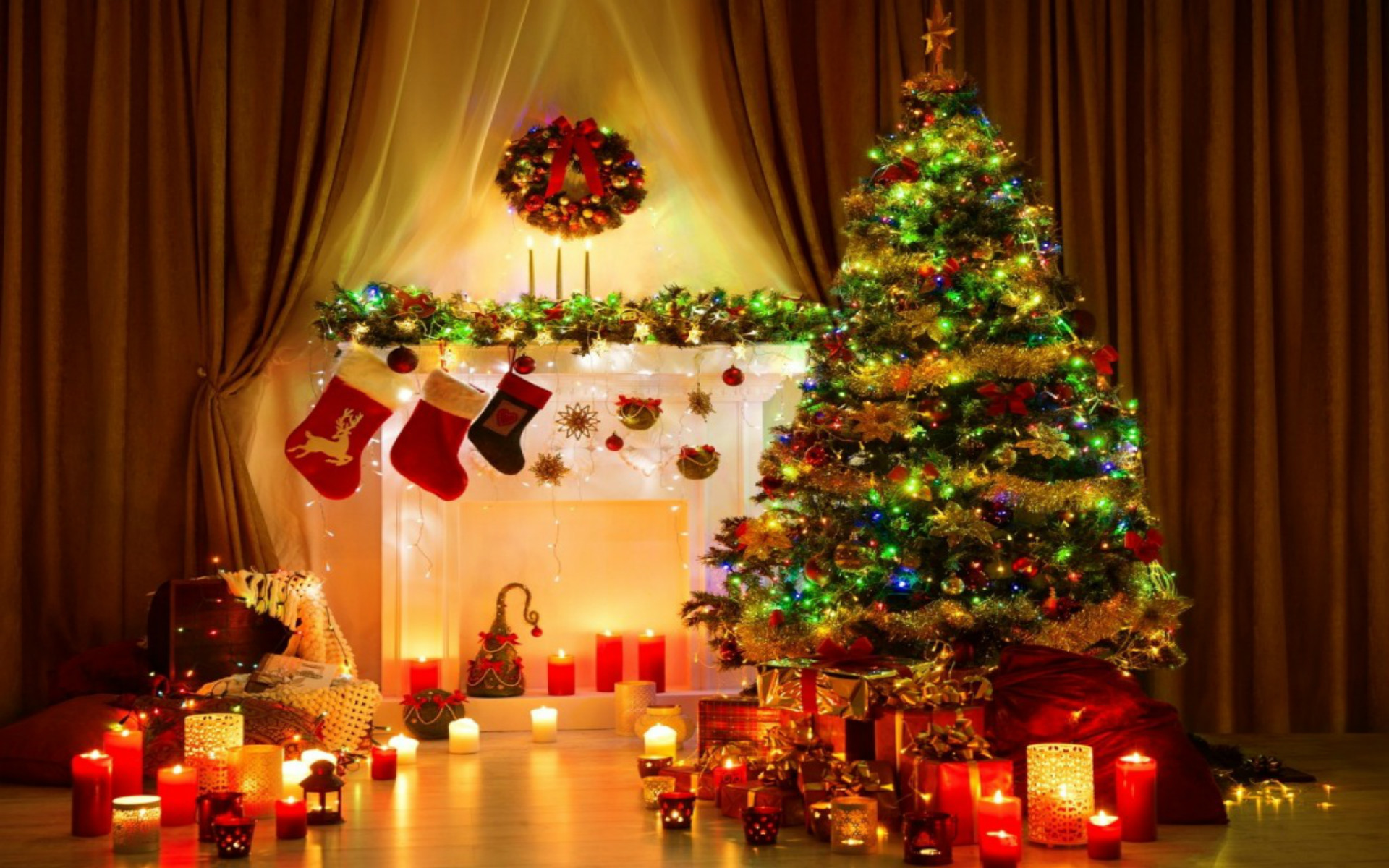 Christmas Ornaments Wallpaper For Desktop