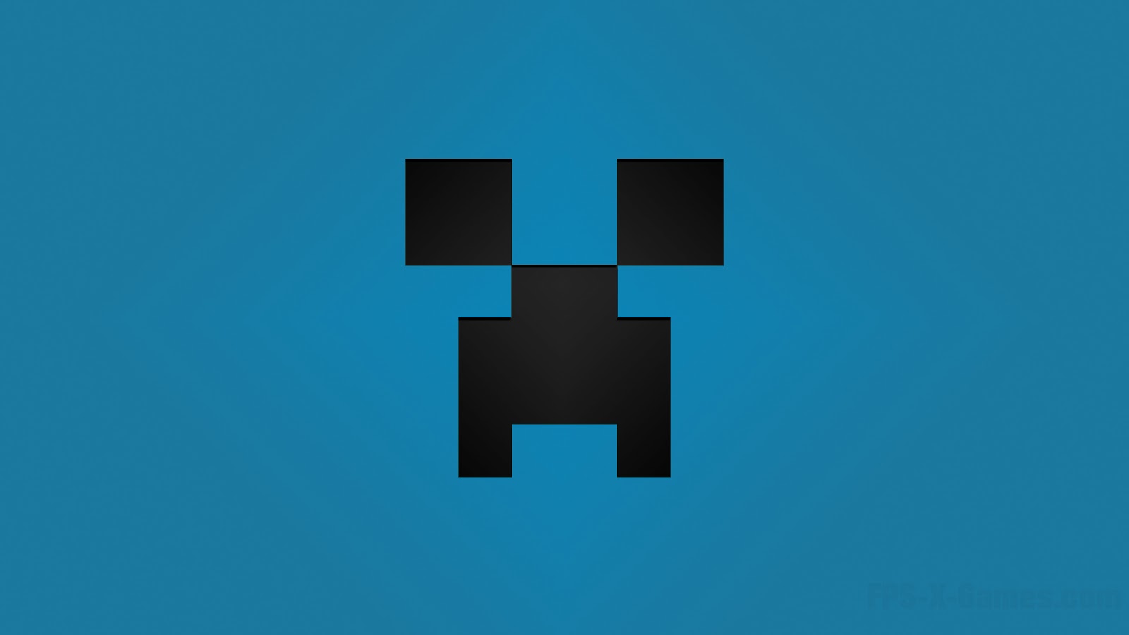 39+] Minecraft Blue Creeper Wallpaper 