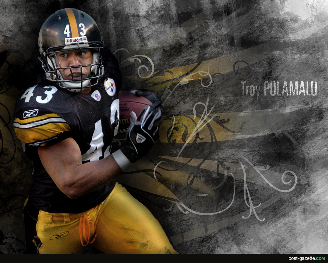 Steelers Troy Polamalu Google Wallpaper