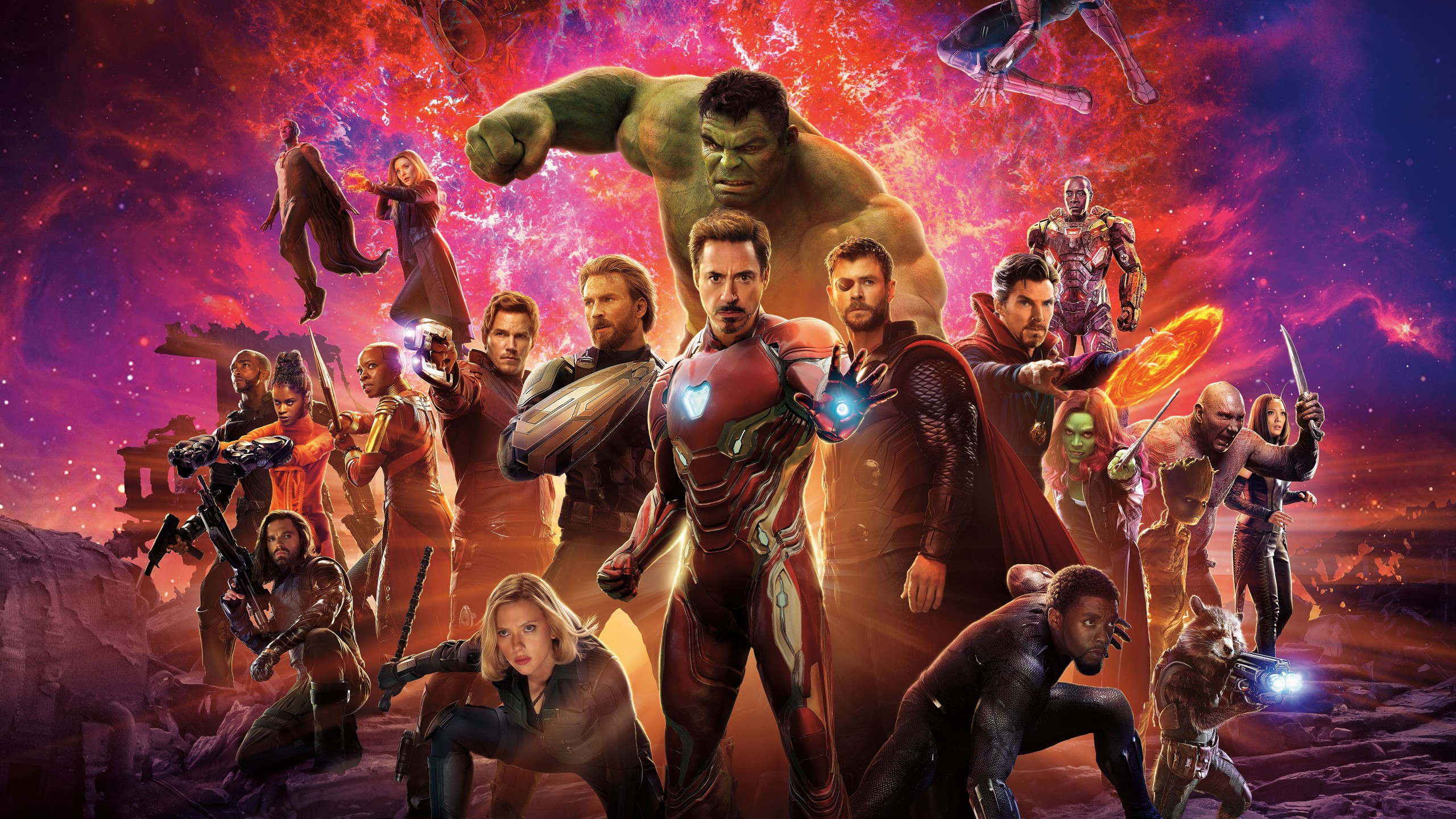 Avengers Infinity War 4K Desktop Background 918 2560x1440 px