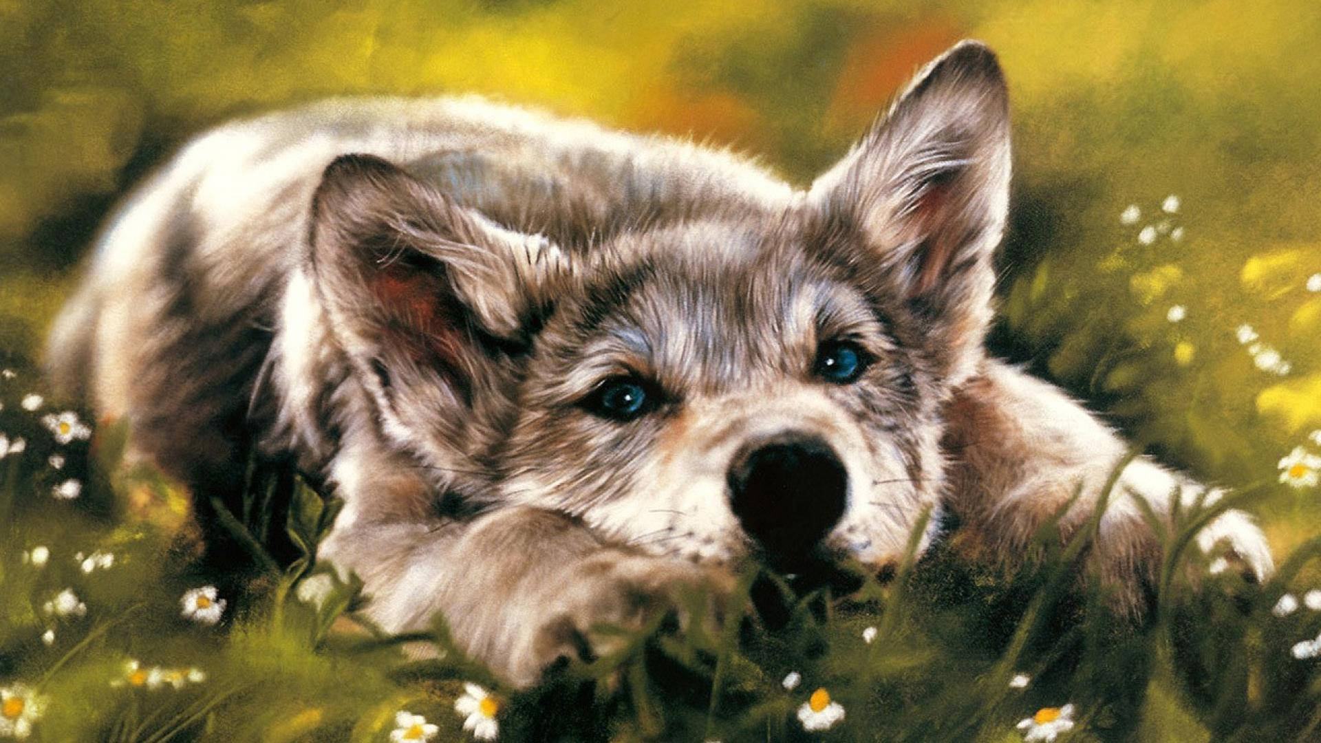 Dog Art Wallpaper