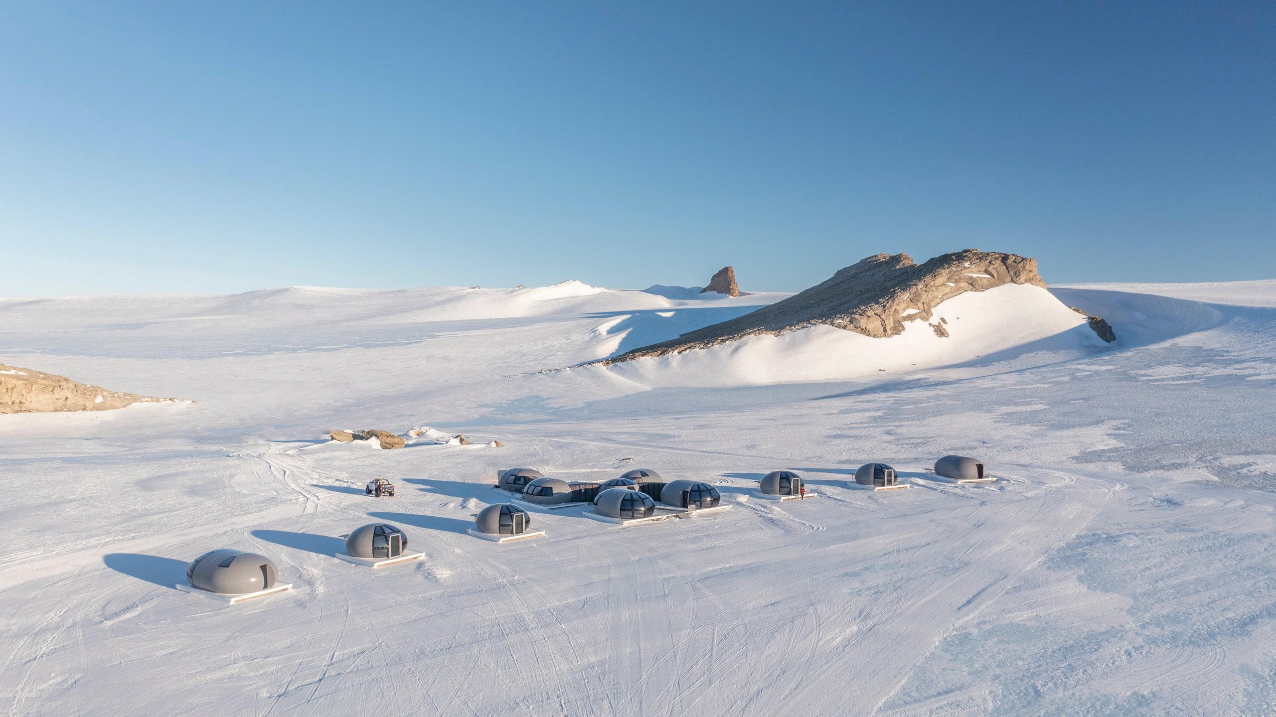 White Desert Antarctica Echo Hotel Re Cond Nast Traveler