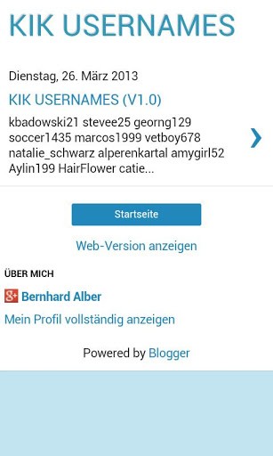 Kik usernames free Sexting Username