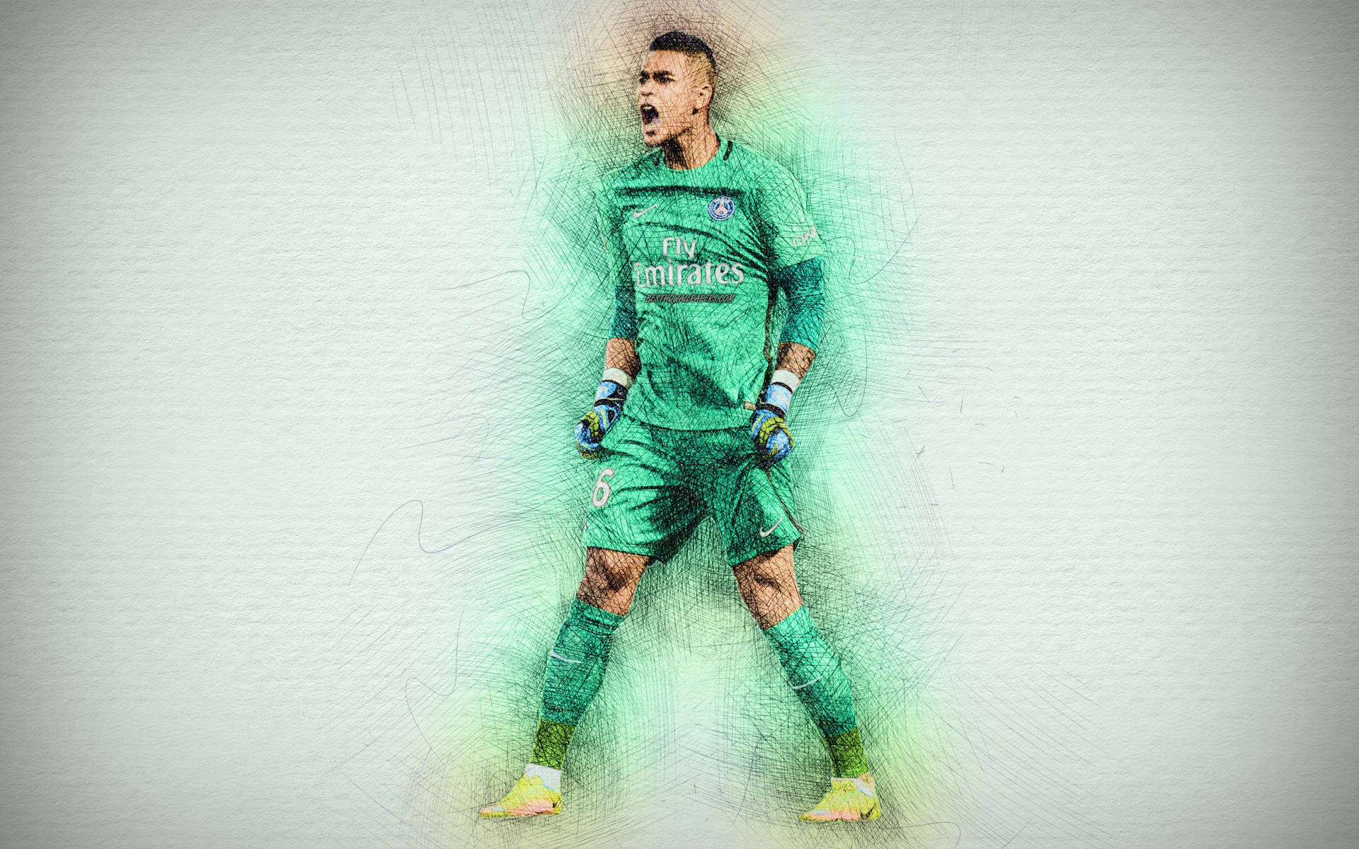 Awesome Alphonse Areola Full Body Illustration Wallpaper