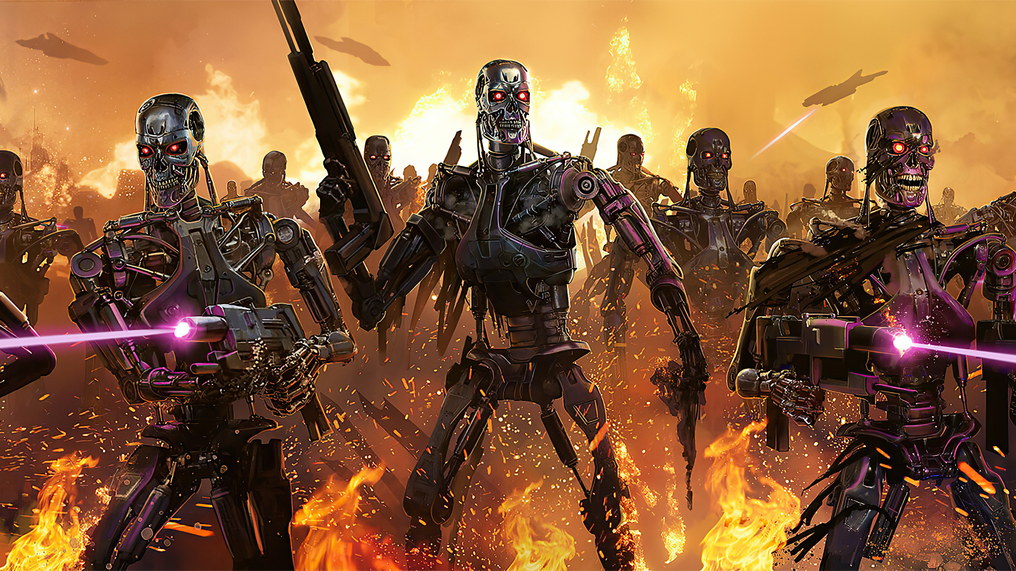 Terminator Judgement Day 4k Wallpaper Resolution HD Image