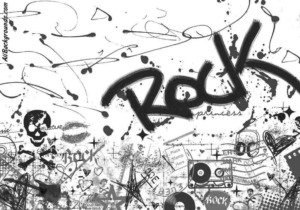 Rock Music Background Myspace