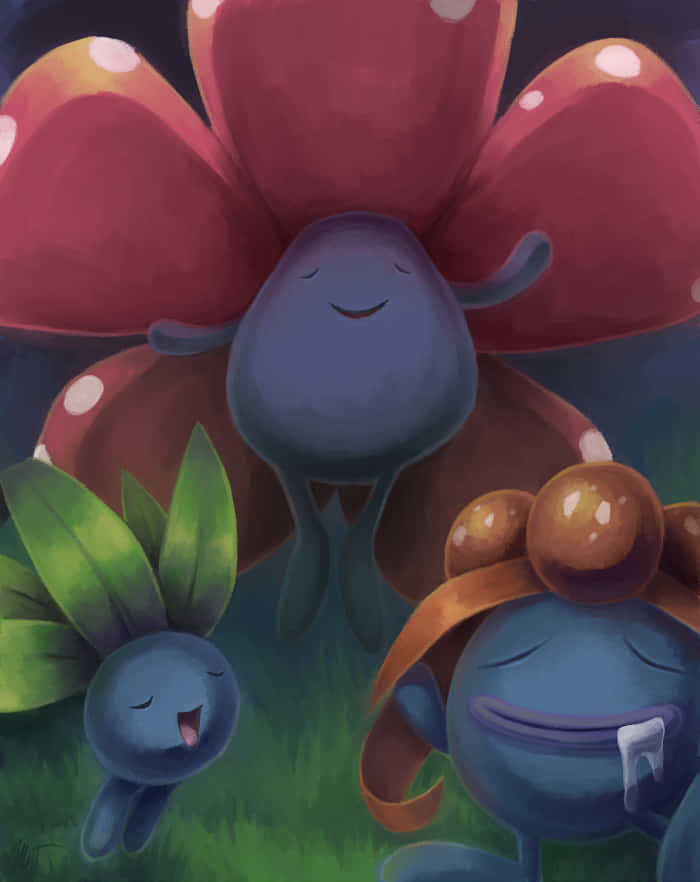 The Evolution Image Of Vileplume P2tm3u2hwfum2z5y Wallpaper