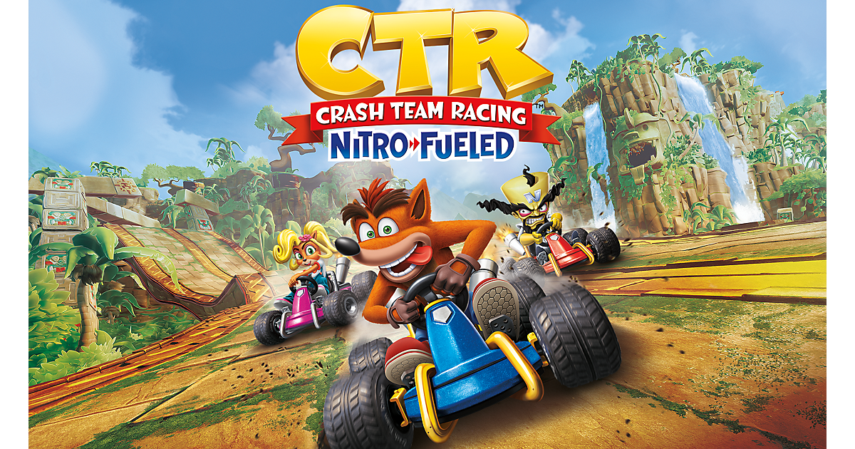 Crash Team Racing Nitro Fueled Game PS4   PlayStation