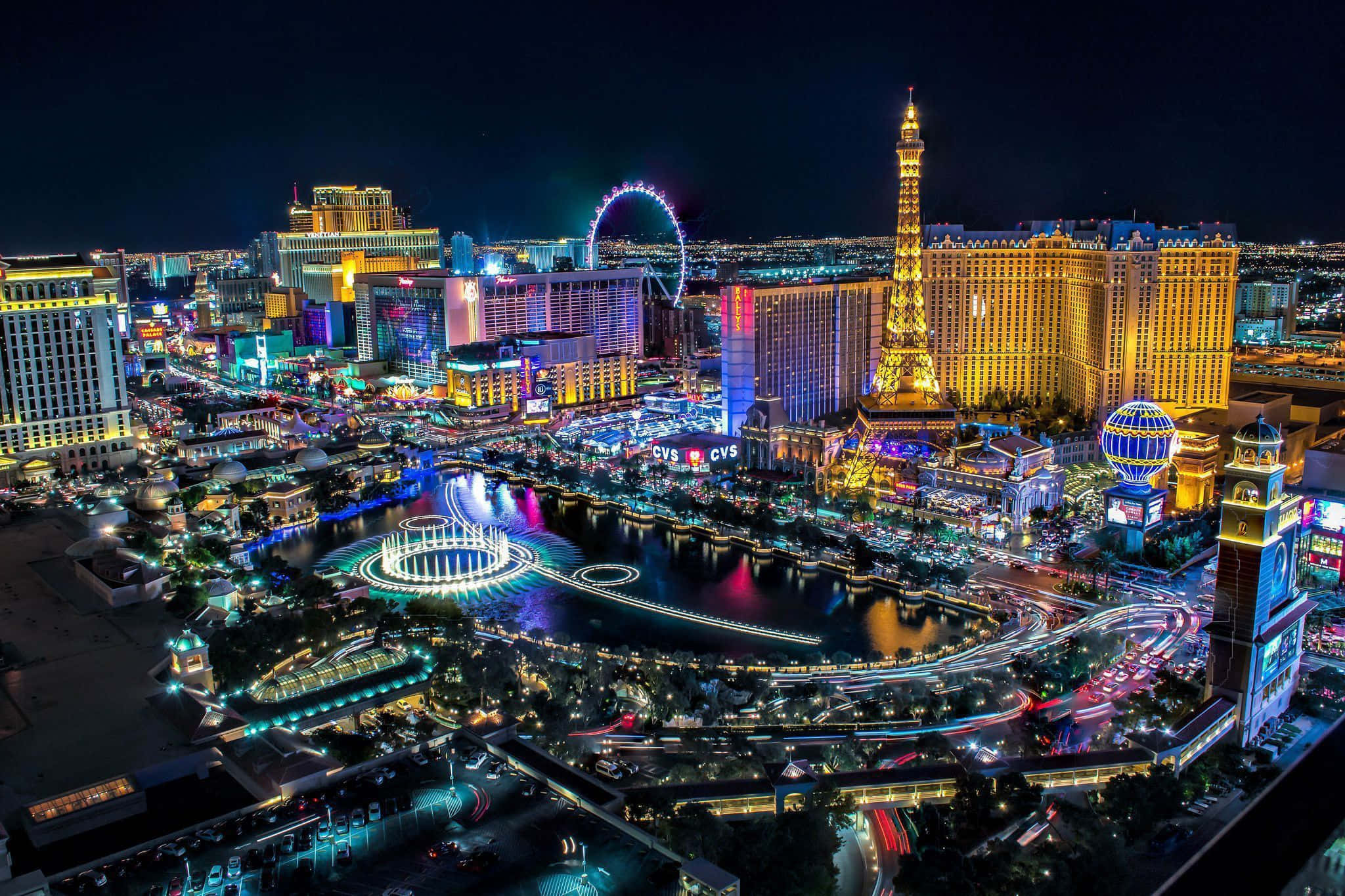 Las Vegas Skyline Wallpaper