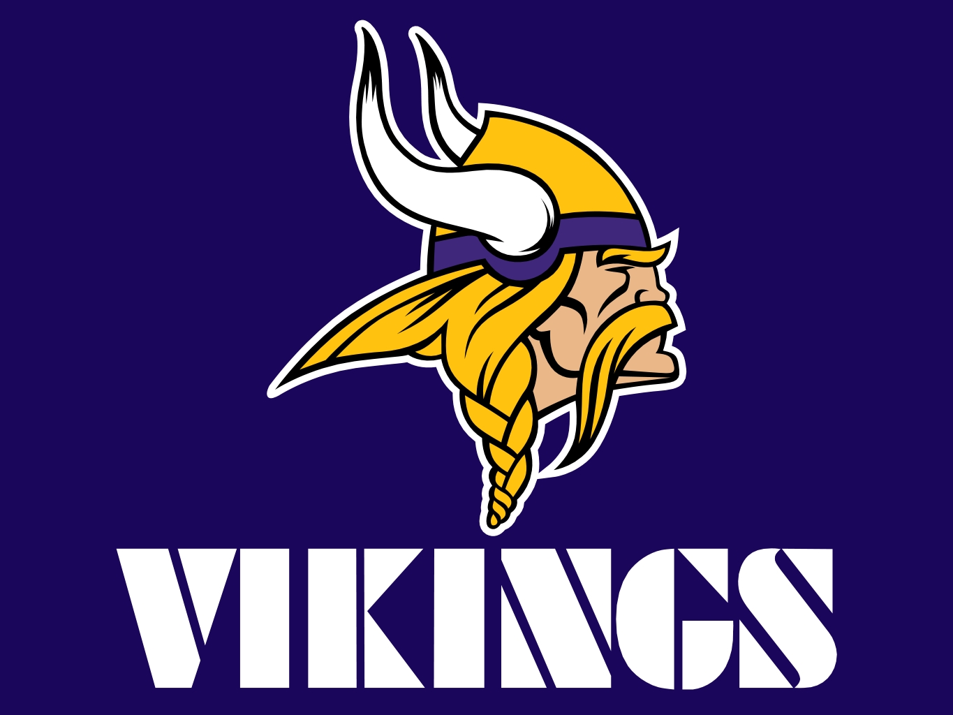 Free Download Vikings Logo Redesign Honors Our Ancestral Killers 