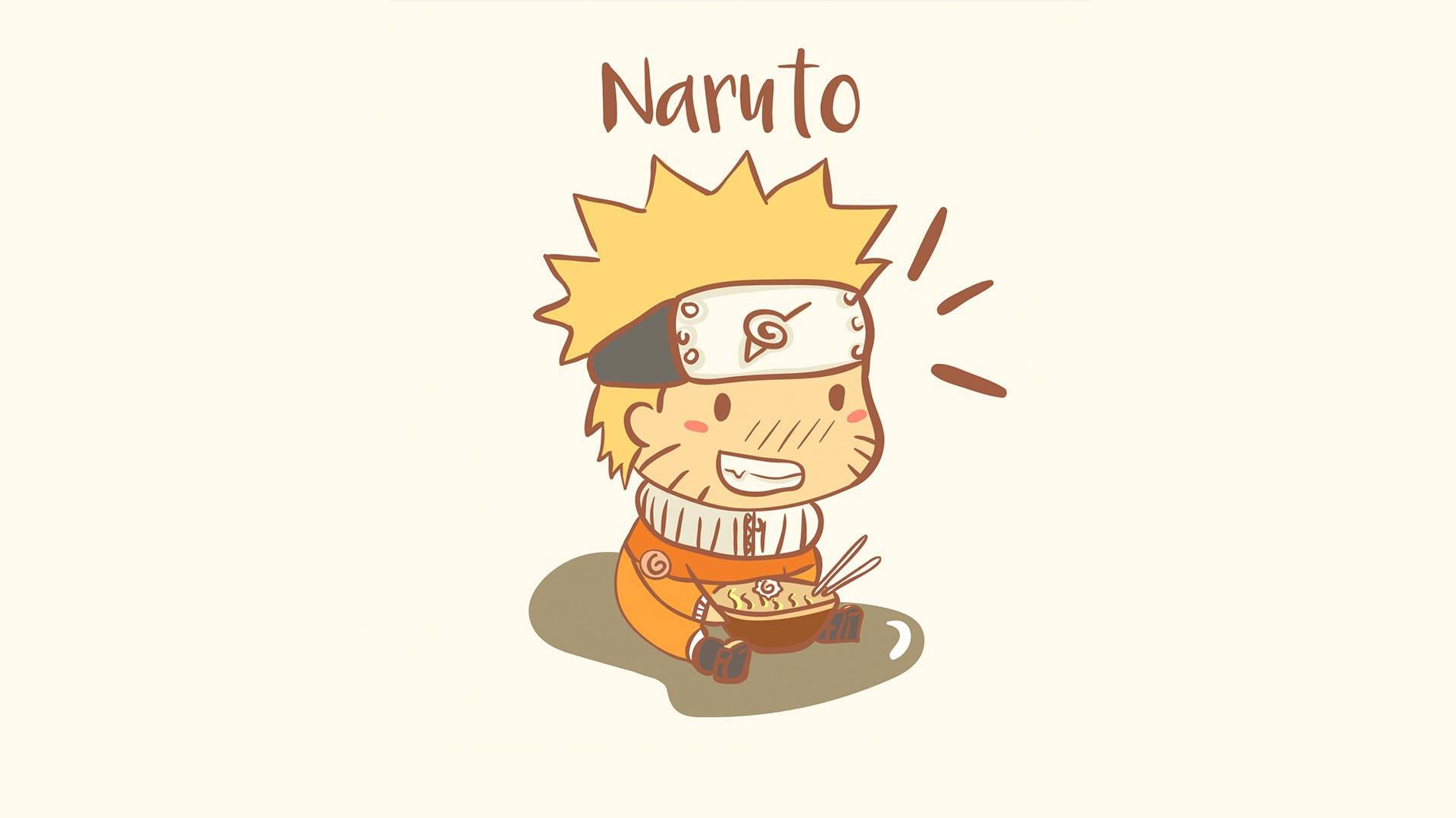 Cute Naruto Eating Ramen HD Png Download  Transparent Png Image  PNGitem