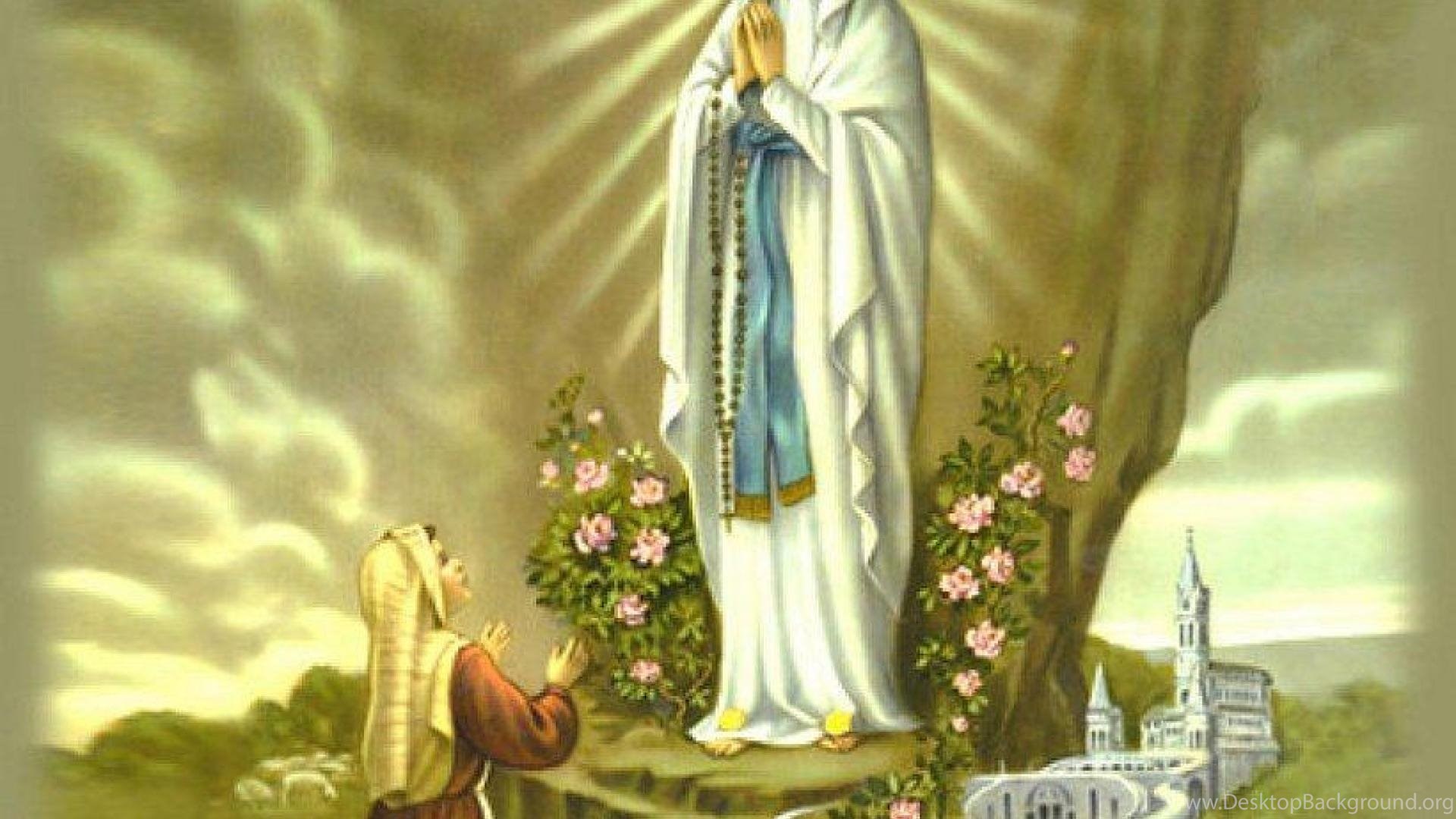 Mother Our Lady Of Lourdes Feast Day HD
