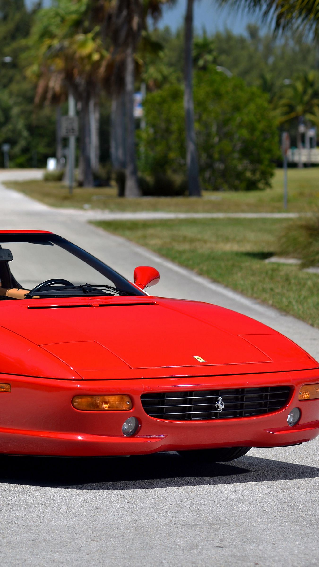 Wallpaper Ferrari Gts F355 Side