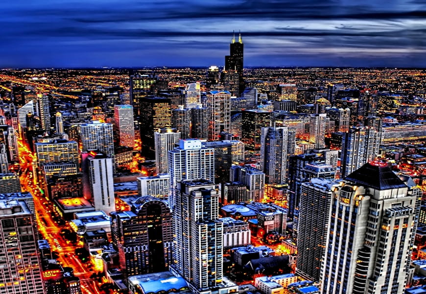 City Desktop Background HD Wallpaper