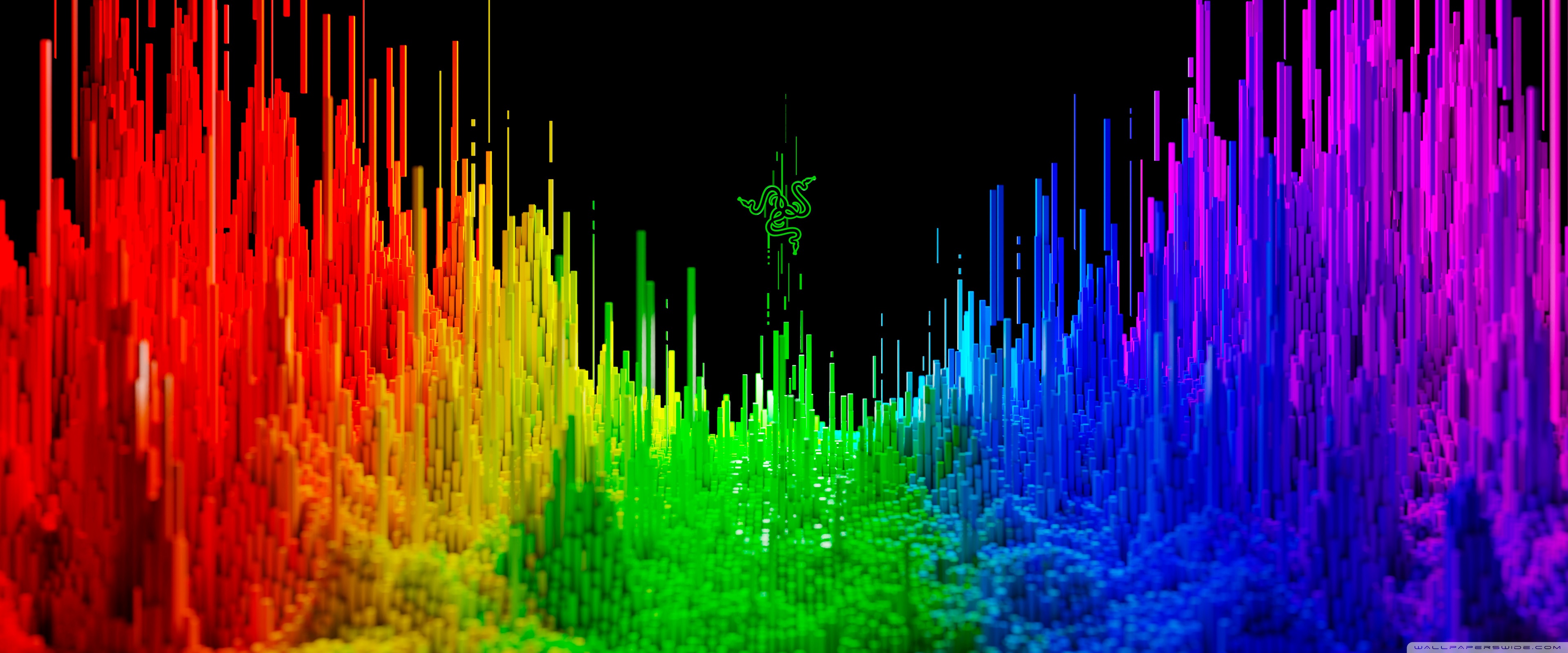 Razer Rainbow Spectrum Background Ultra HD Desktop