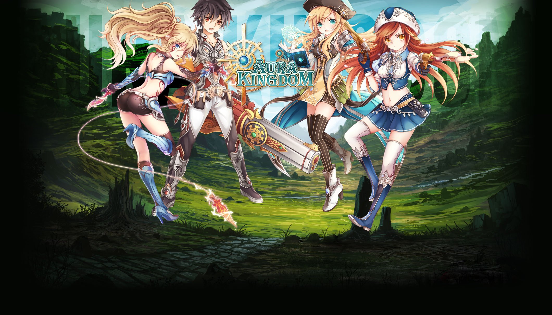 Aura Kingdom Anime Mmo Rpg Online Fantasy Adventure 1aking Wallpaper