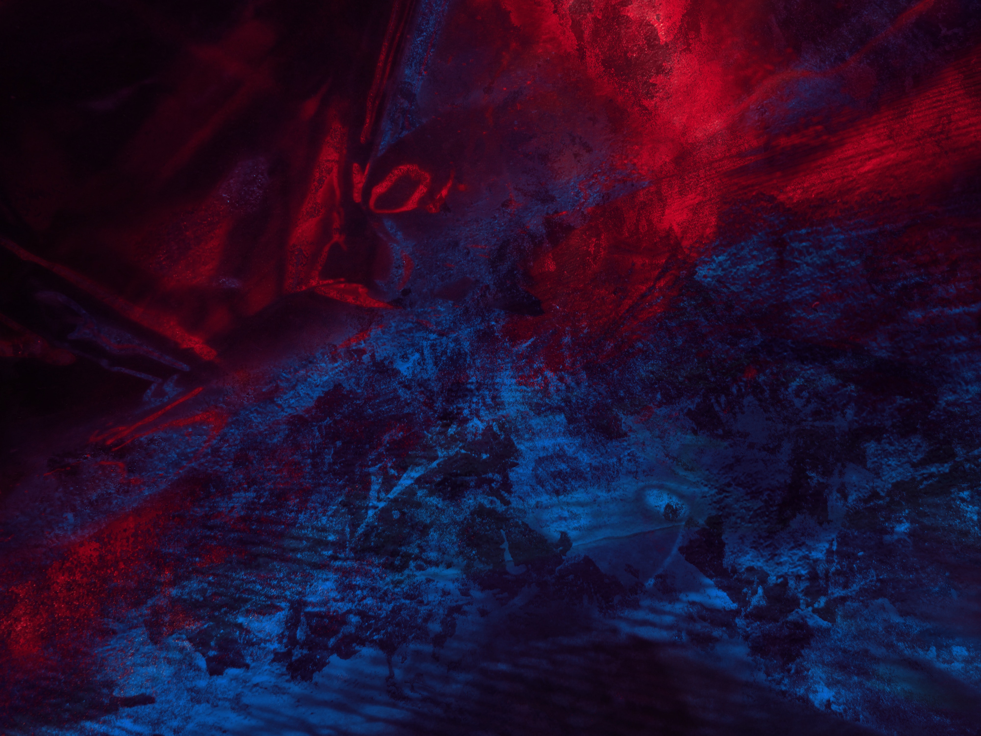 Blue And Red Wallpaper 4k Pc