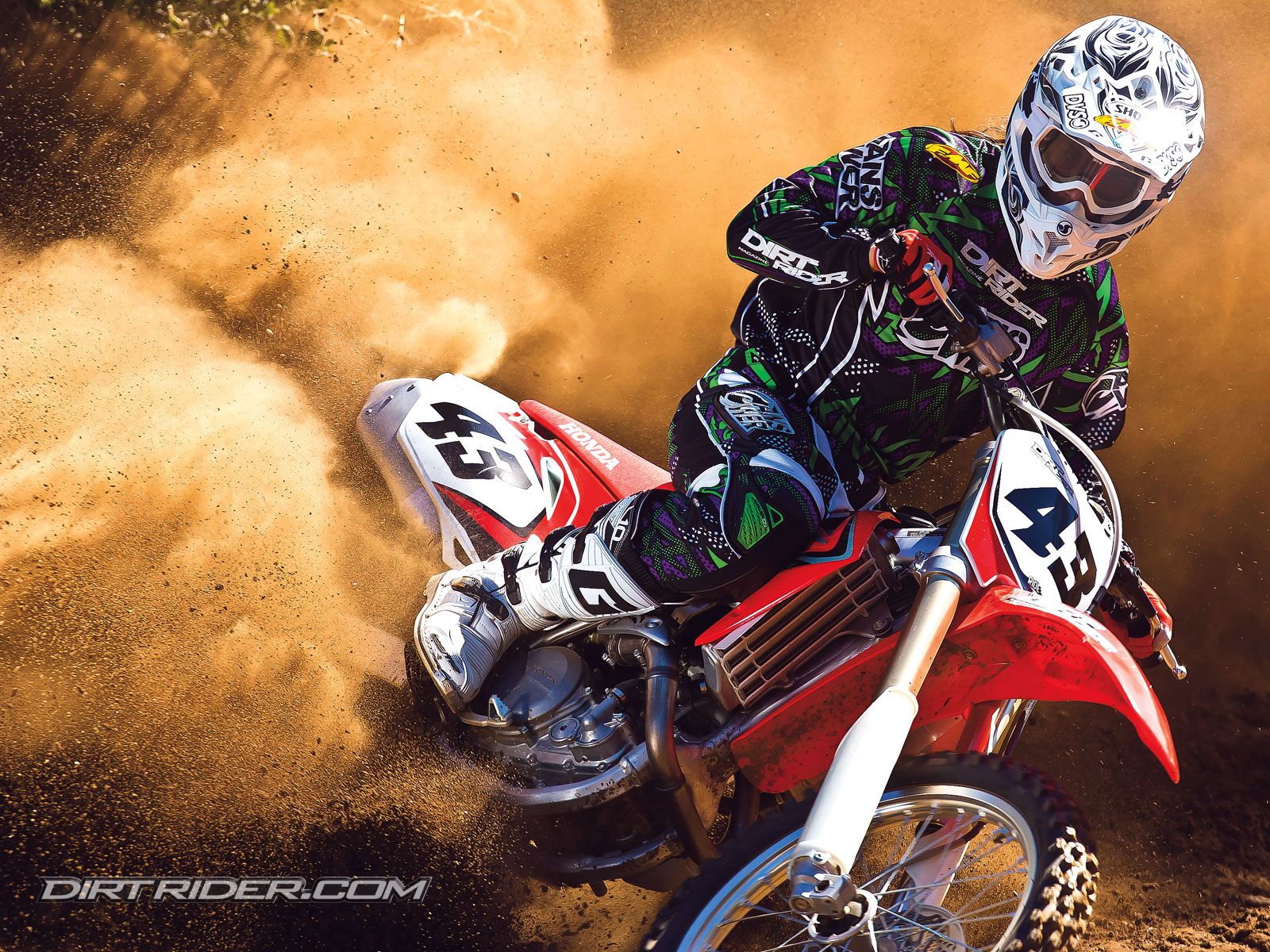 Honda Dirt Bike Wallpaper
