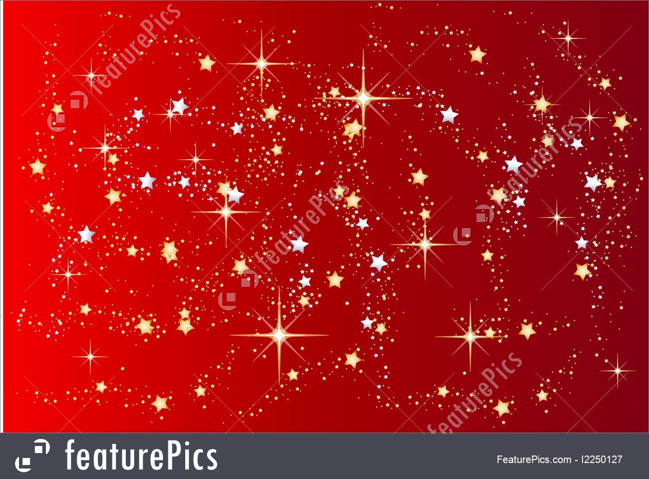 Holidays Abstract Red Christmas Background   Stock Illustration