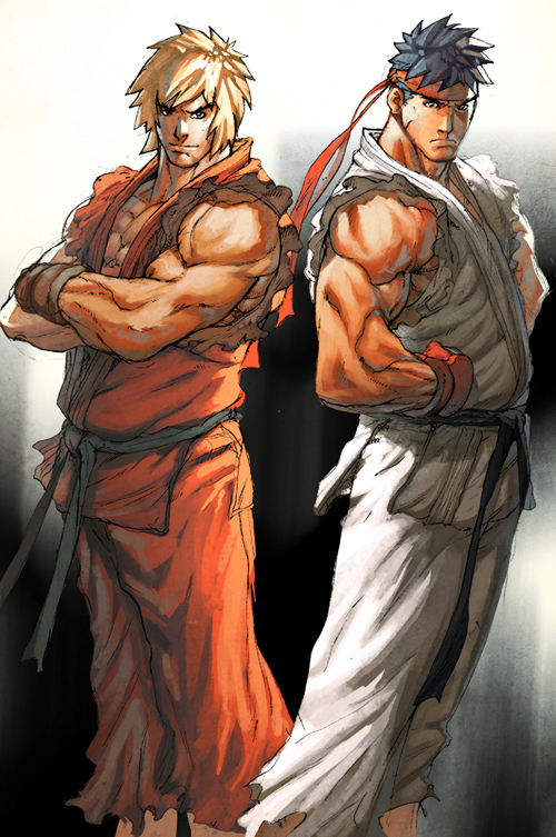 Ryu And Ken By Deffectx