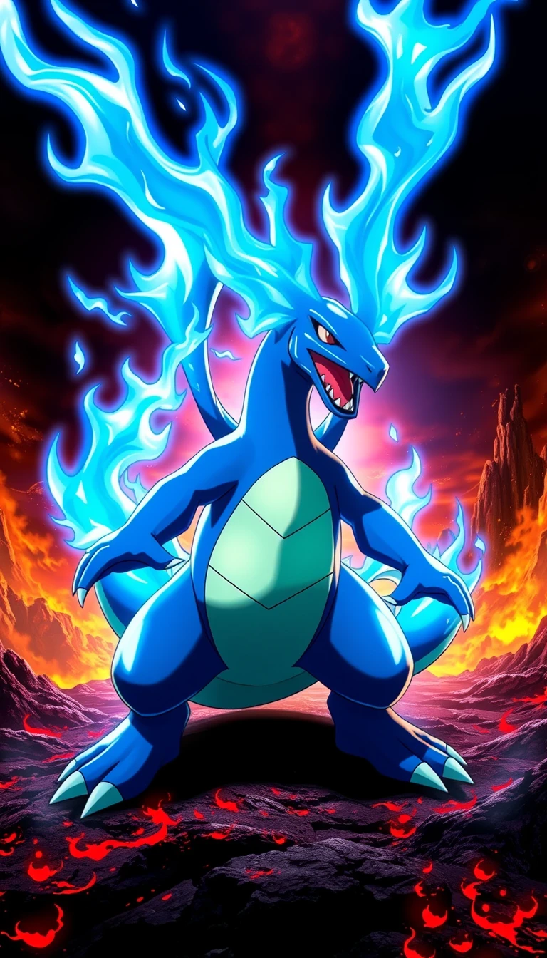 Pokemon Mega Charizard X Wallpaper