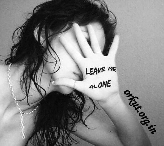 HD Leave Me Alone Wallpaper