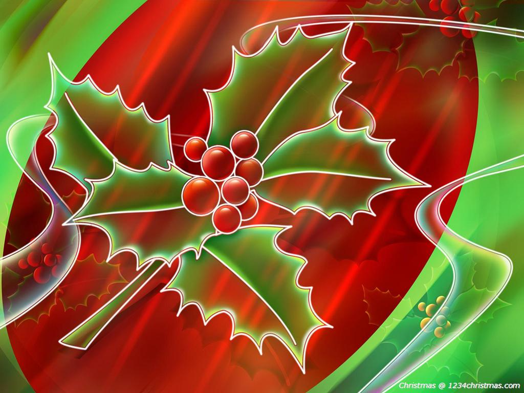 Christmas Mistletoe Desktop Wallpaper