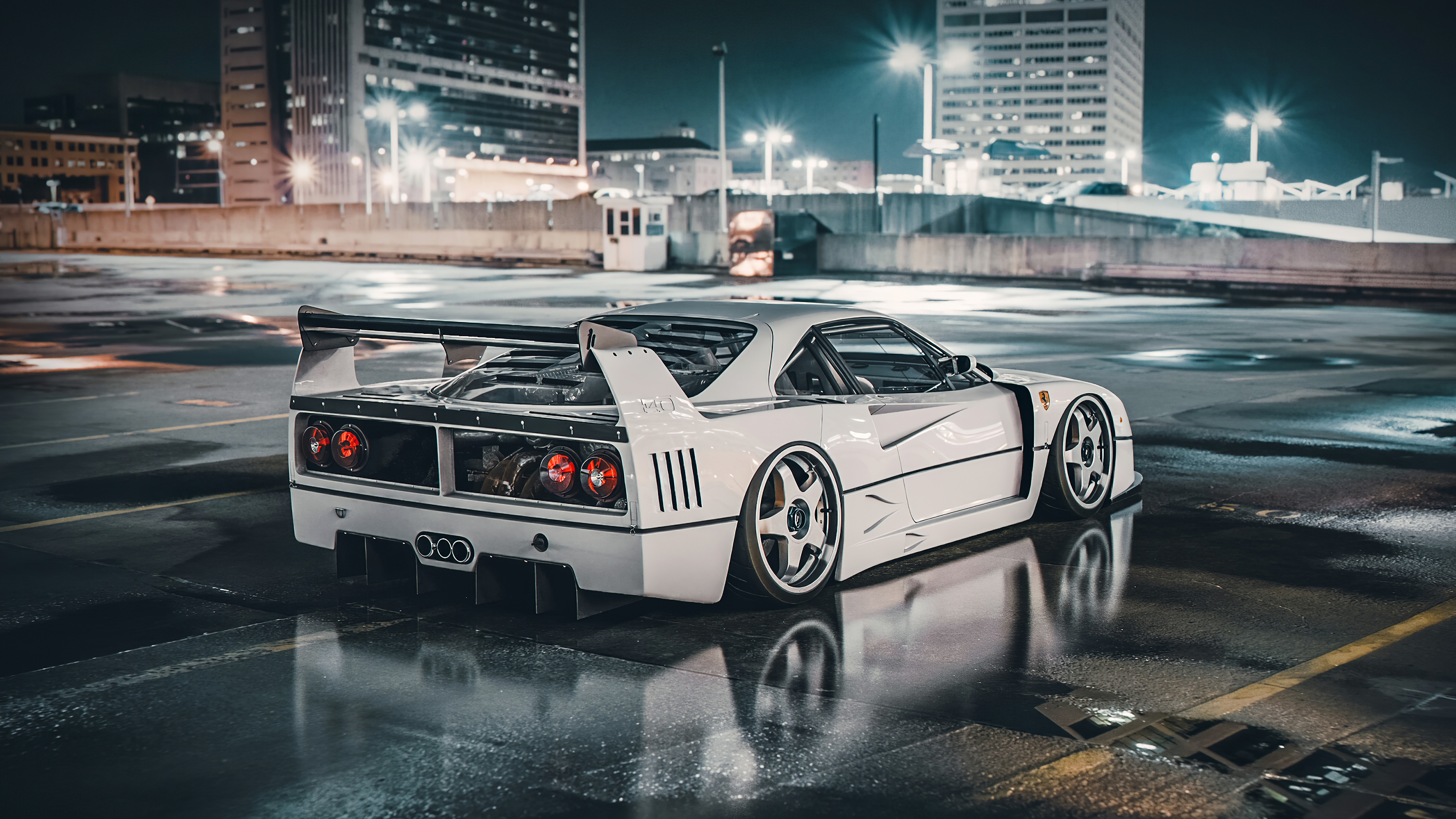 Ferrari F40 Lm 4k Wallpaper HD Cars Image