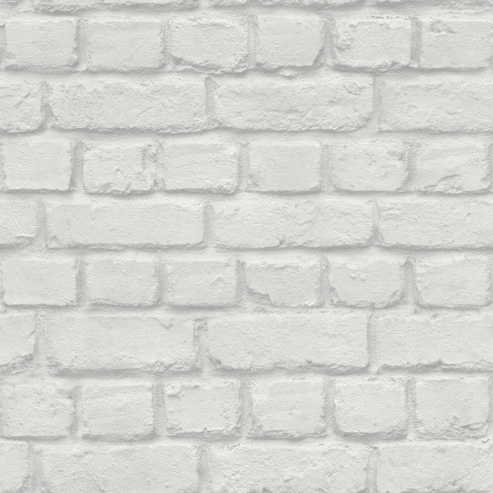 Brick Stone Wall Realistic Faux Effect Textured Photographic Wallpaper