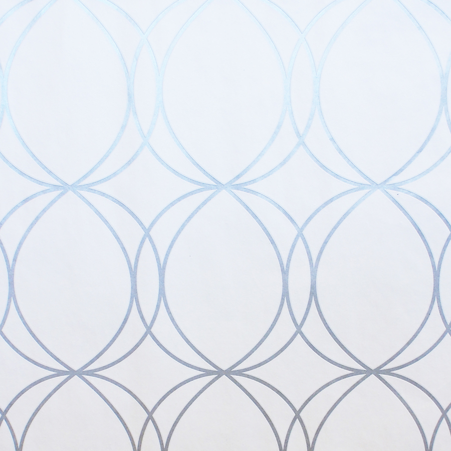 White Silver Strippable Vinyl Unpasted Textured Wallpaper At Lowes