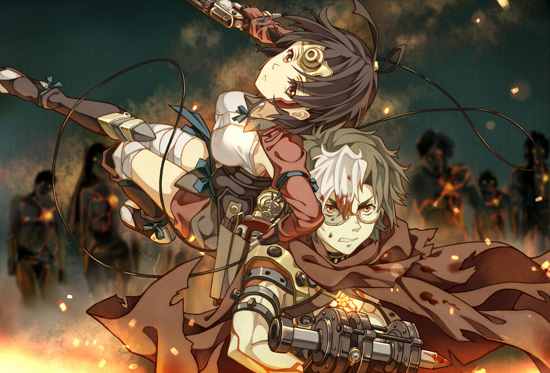 Kabaneri Of The Iron Fortress HD Wallpaper