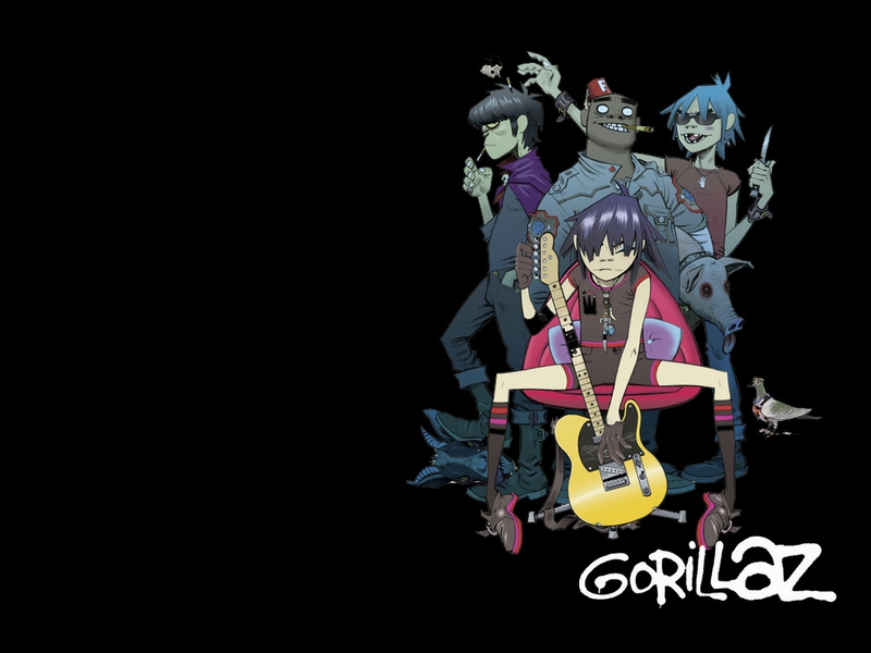 2d Gorillaz Entertainment Music HD Desktop Wallpaper
