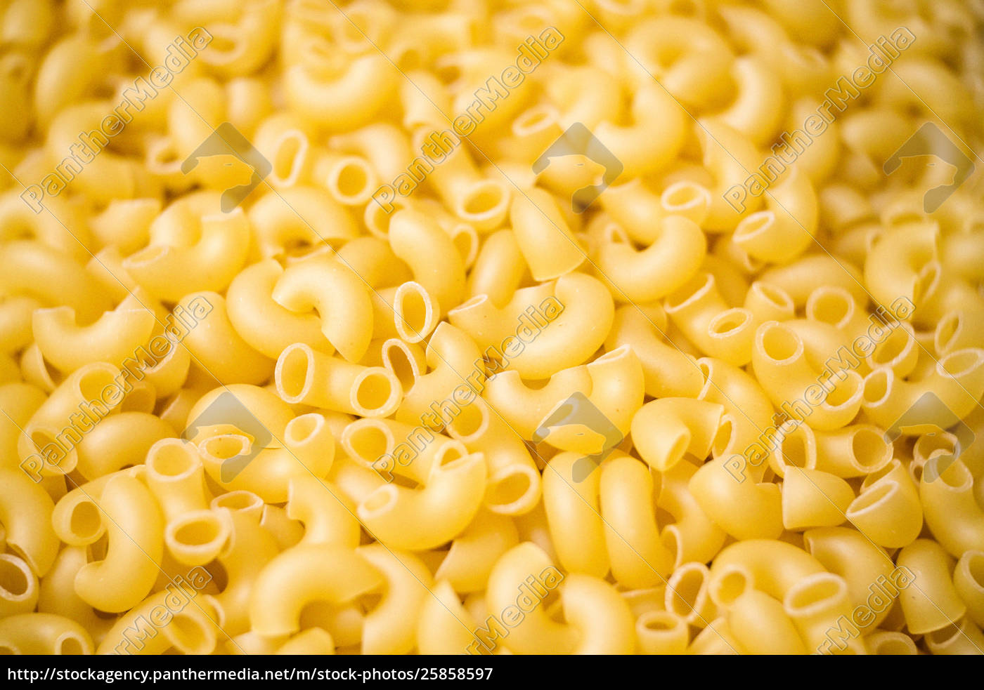 Italian Macaroni Pasta Food Background Stock Photo