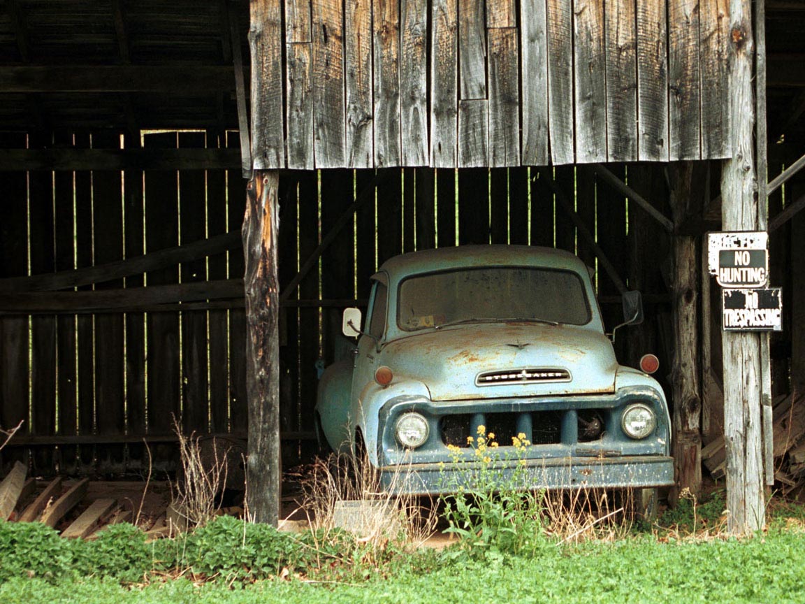 Studebaker In Barn Wallpaper And Background X