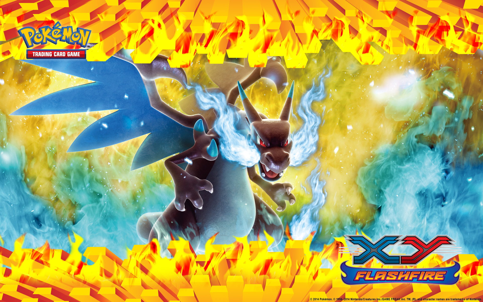 Displaying Image For Pokemon Wallpaper Mega Charizard