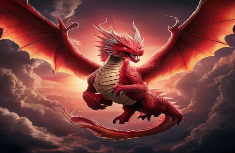 Red Dragon Gaming Wallpaper