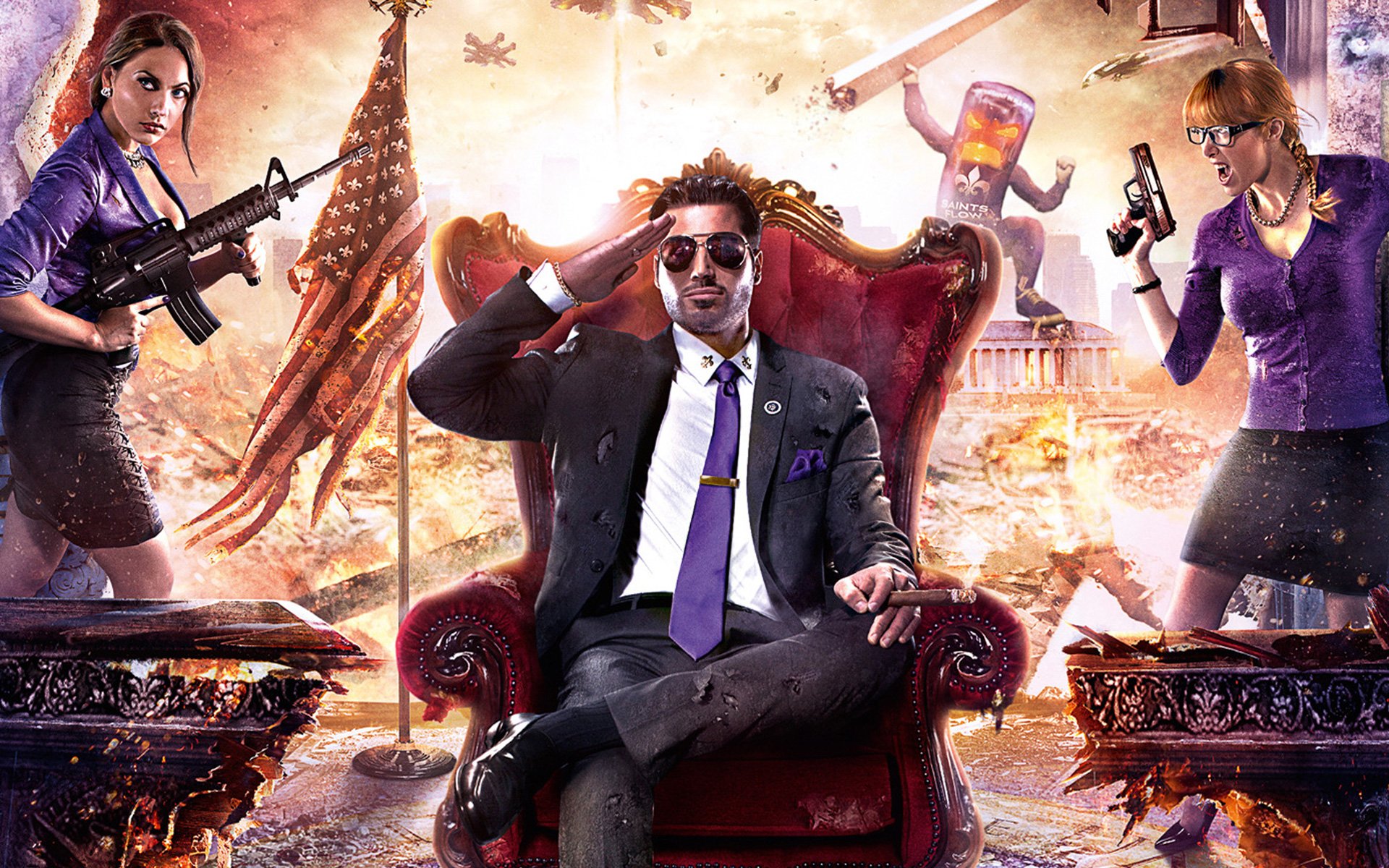 100 Saints Row HD Wallpapers Background Images 1920x1200