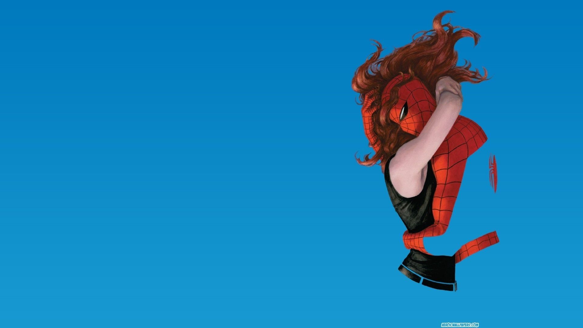 Spider Man Peter Parker Mary Jane Watson Artwork Wallpaper HD