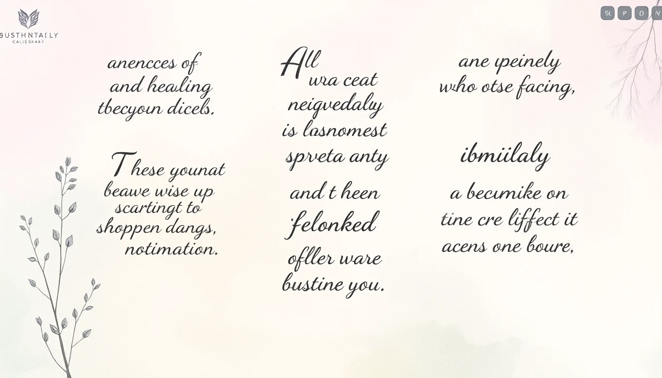 Wallpaper With Writing