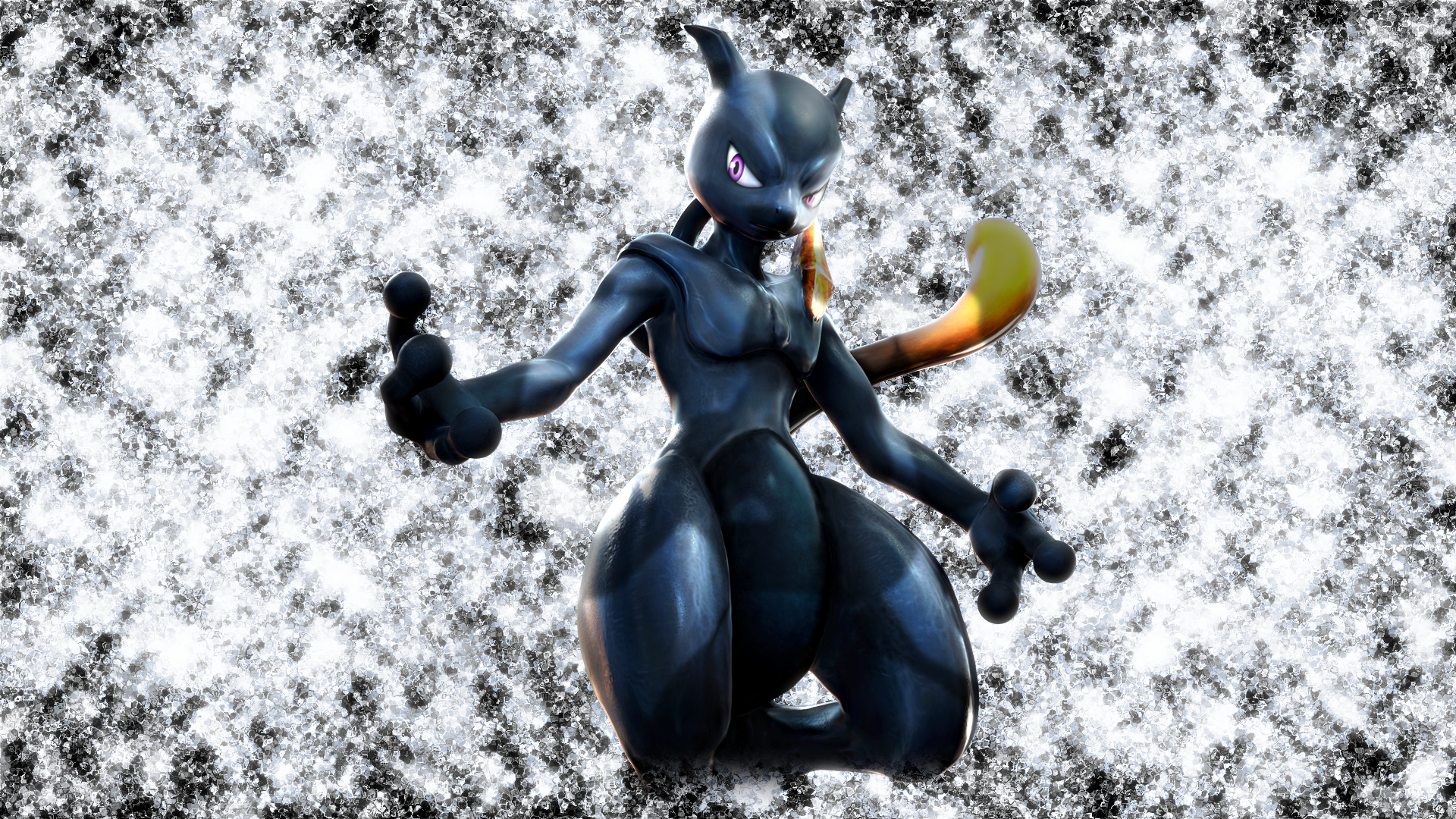 Shadow Mewtwo Pt Wallpaper By Glench