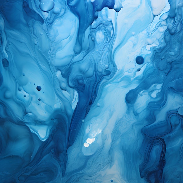 Blue Wallpaper Art Image