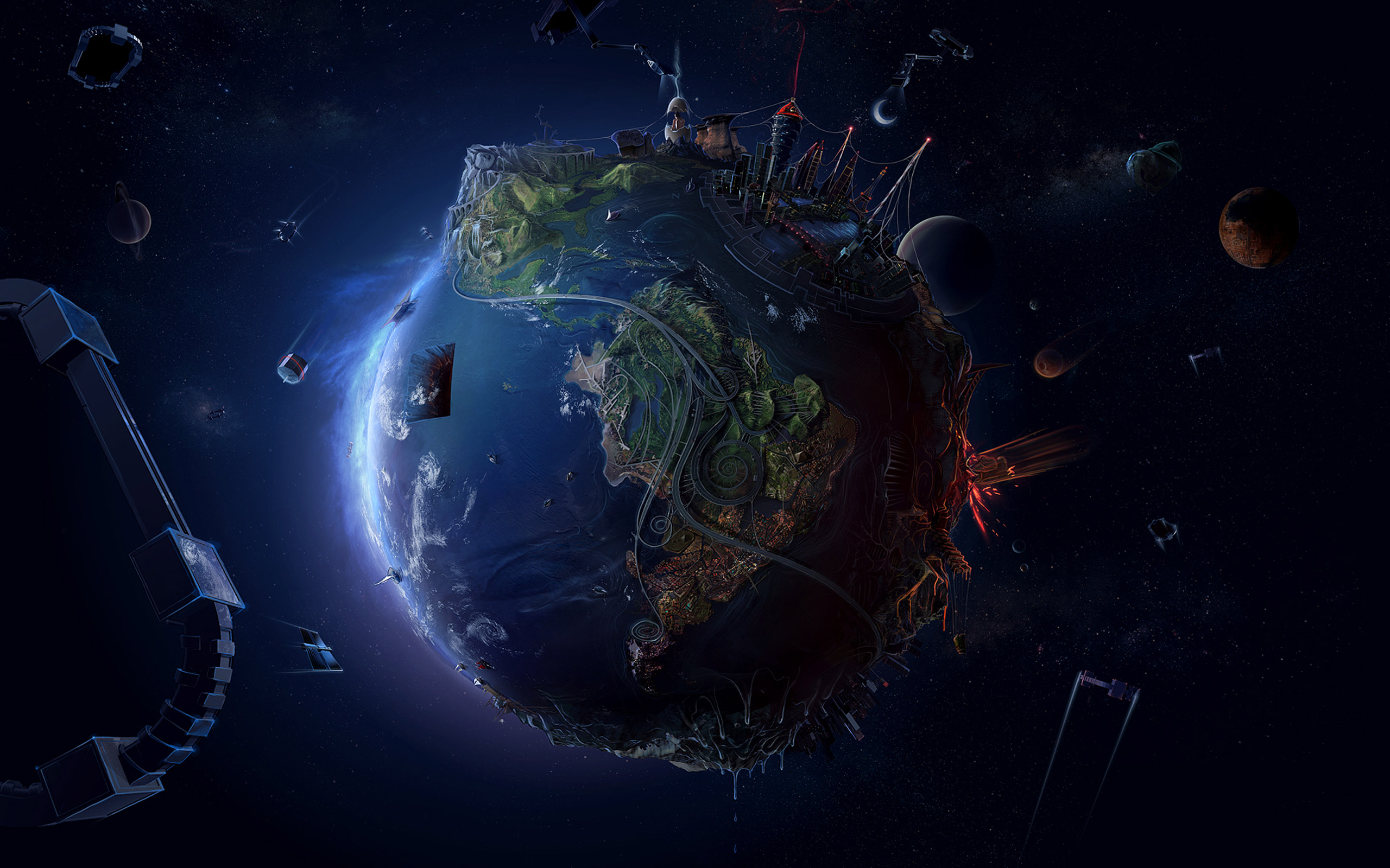 Earth Wallpaper In Full HD For